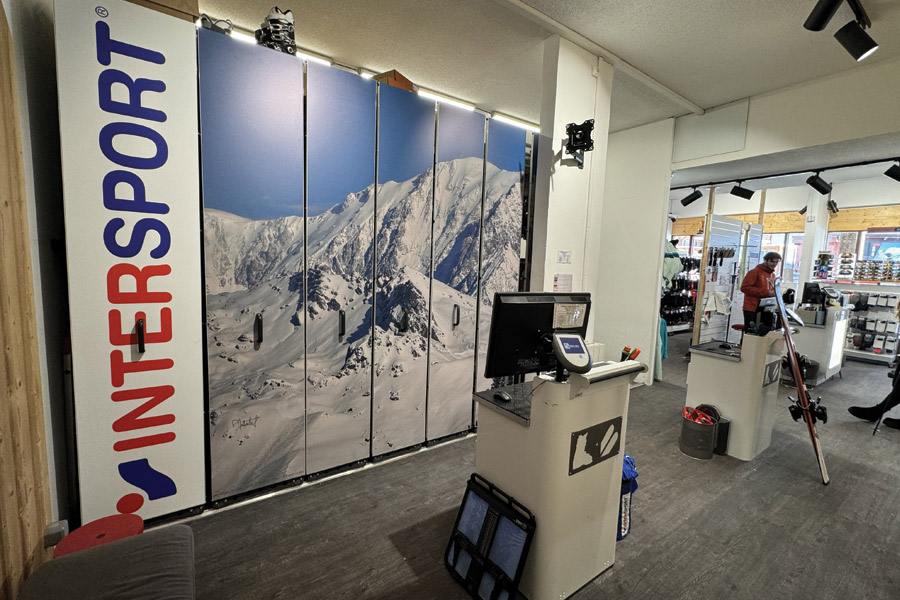 Ski rental Les Arcs 2000 Intersport