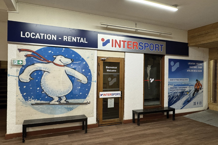 Ski rental Les Arcs 2000 Intersport